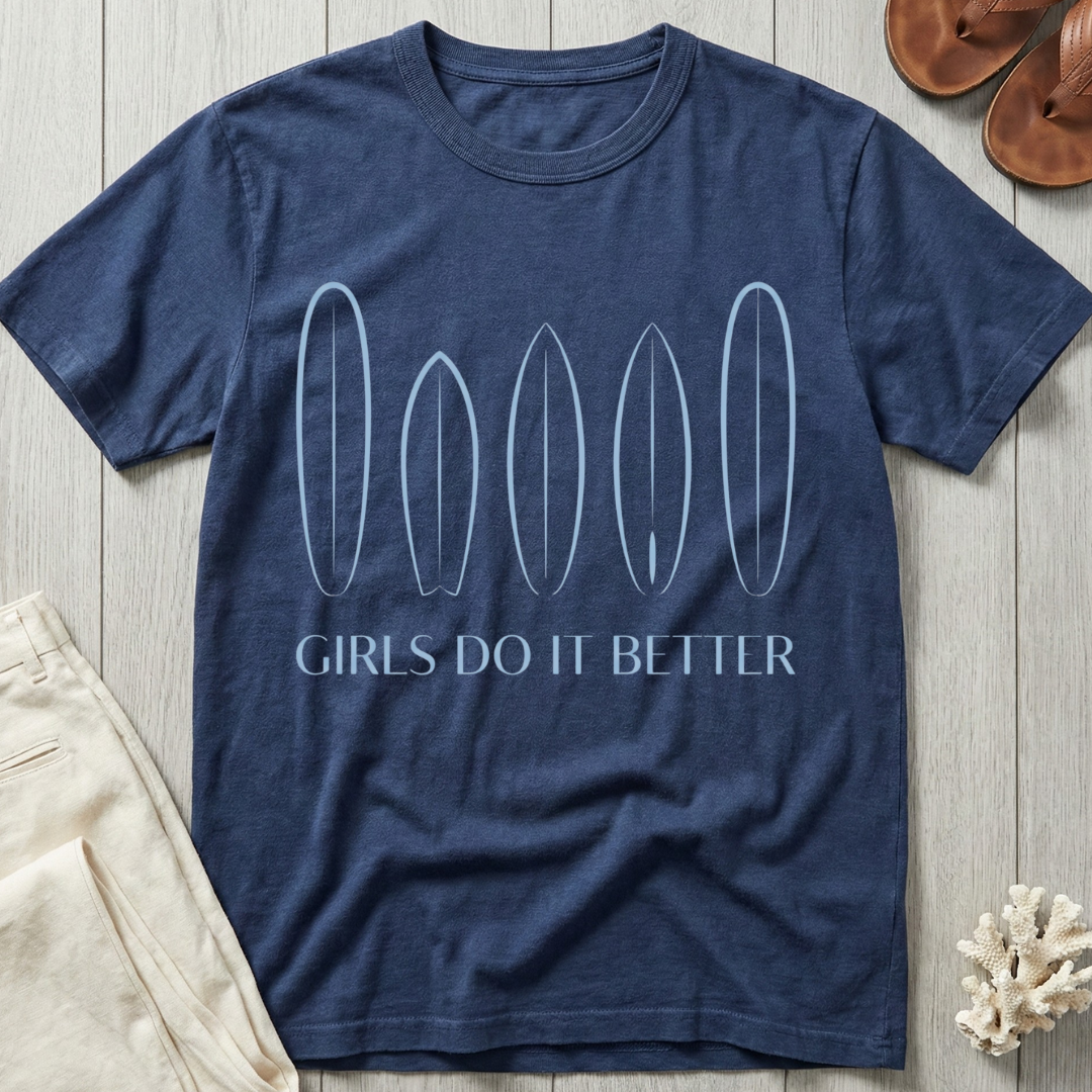 Girls Do It Better - Soft Line Art T-Shirt