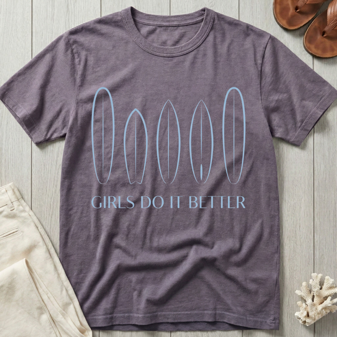 Girls Do It Better - Soft Line Art T-Shirt