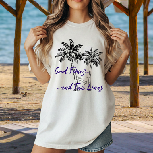 Good Times And Tan Lines T-Shirt