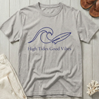 High Tides · Good Vibes - Line Art T-Shirt