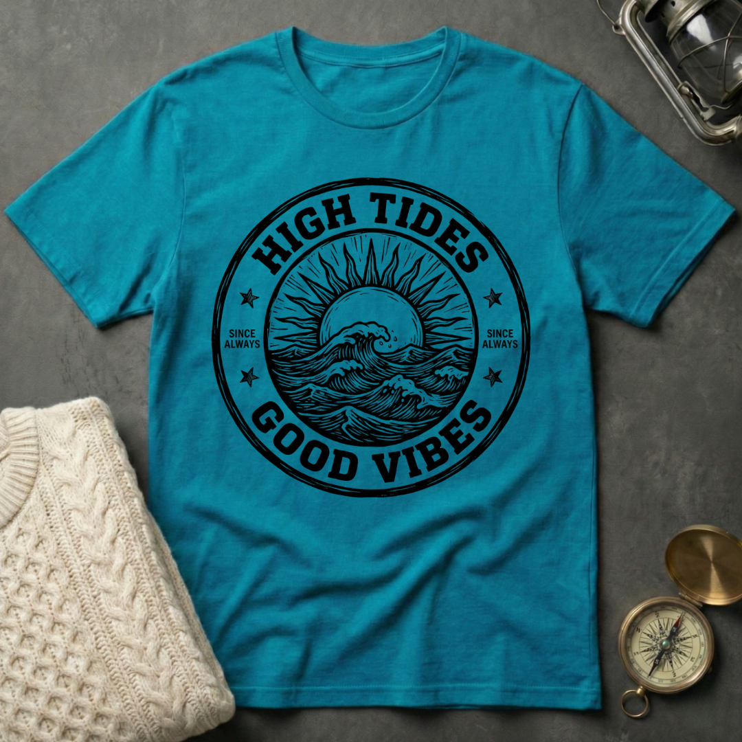 High Tides · Good Vibes Emblem T-Shirt