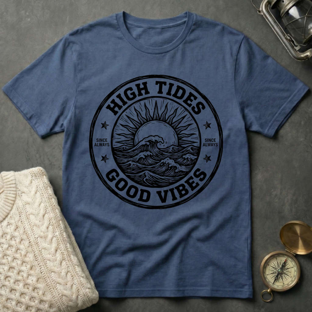 High Tides · Good Vibes Emblem T-Shirt
