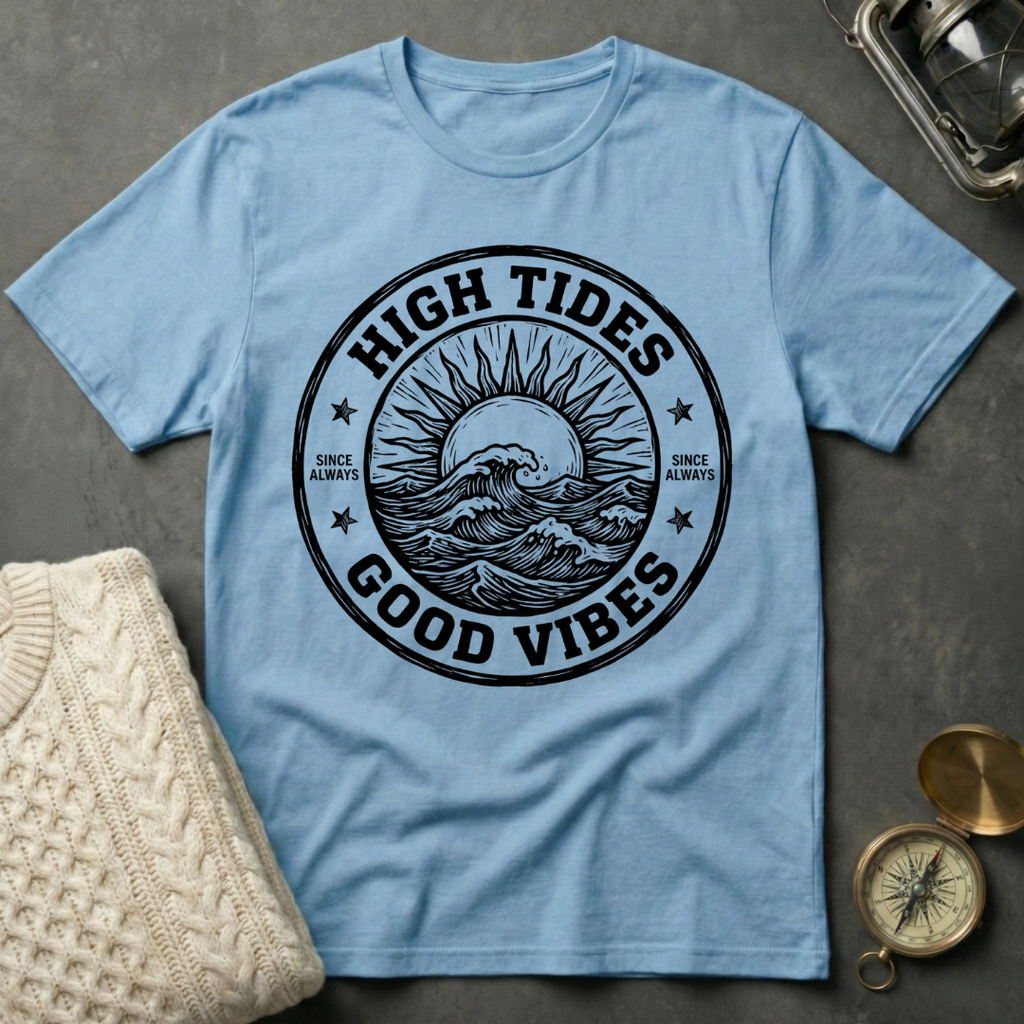High Tides · Good Vibes Emblem T-Shirt