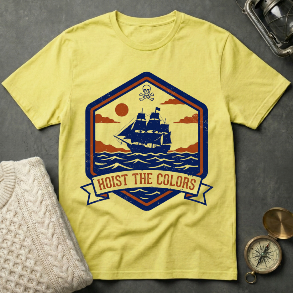 Hoist the Colors - Badge T-Shirt