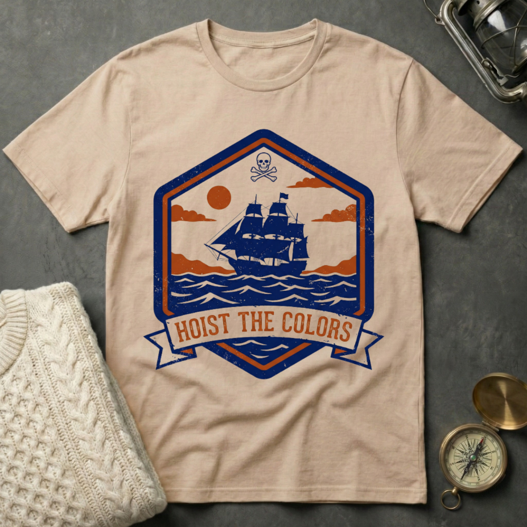 Hoist the Colors - Badge T-Shirt