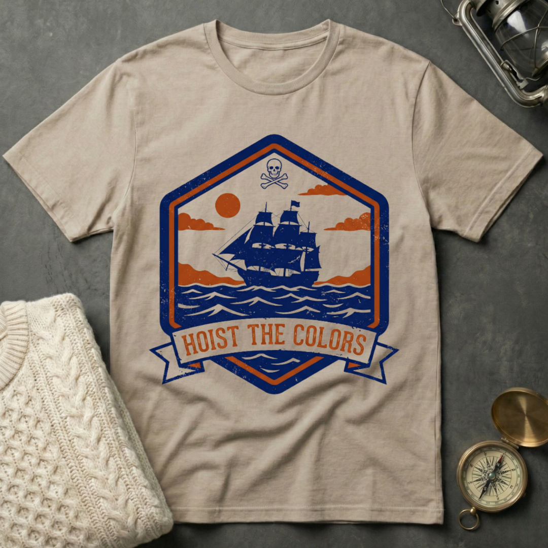 Hoist the Colors - Badge T-Shirt