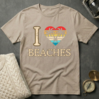 I Heart Beaches T-Shirt