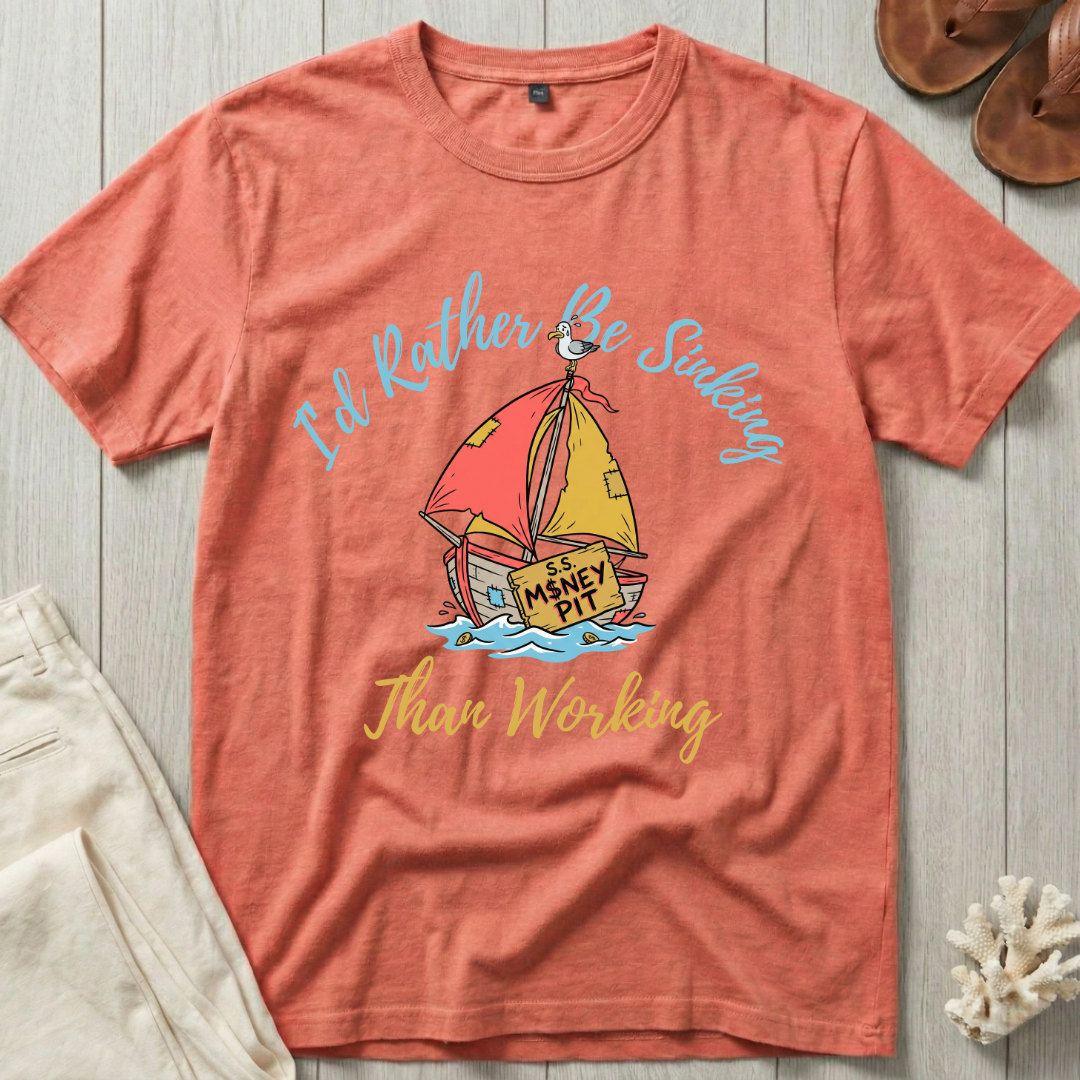 I'd Rather Be Sinking T-Shirt