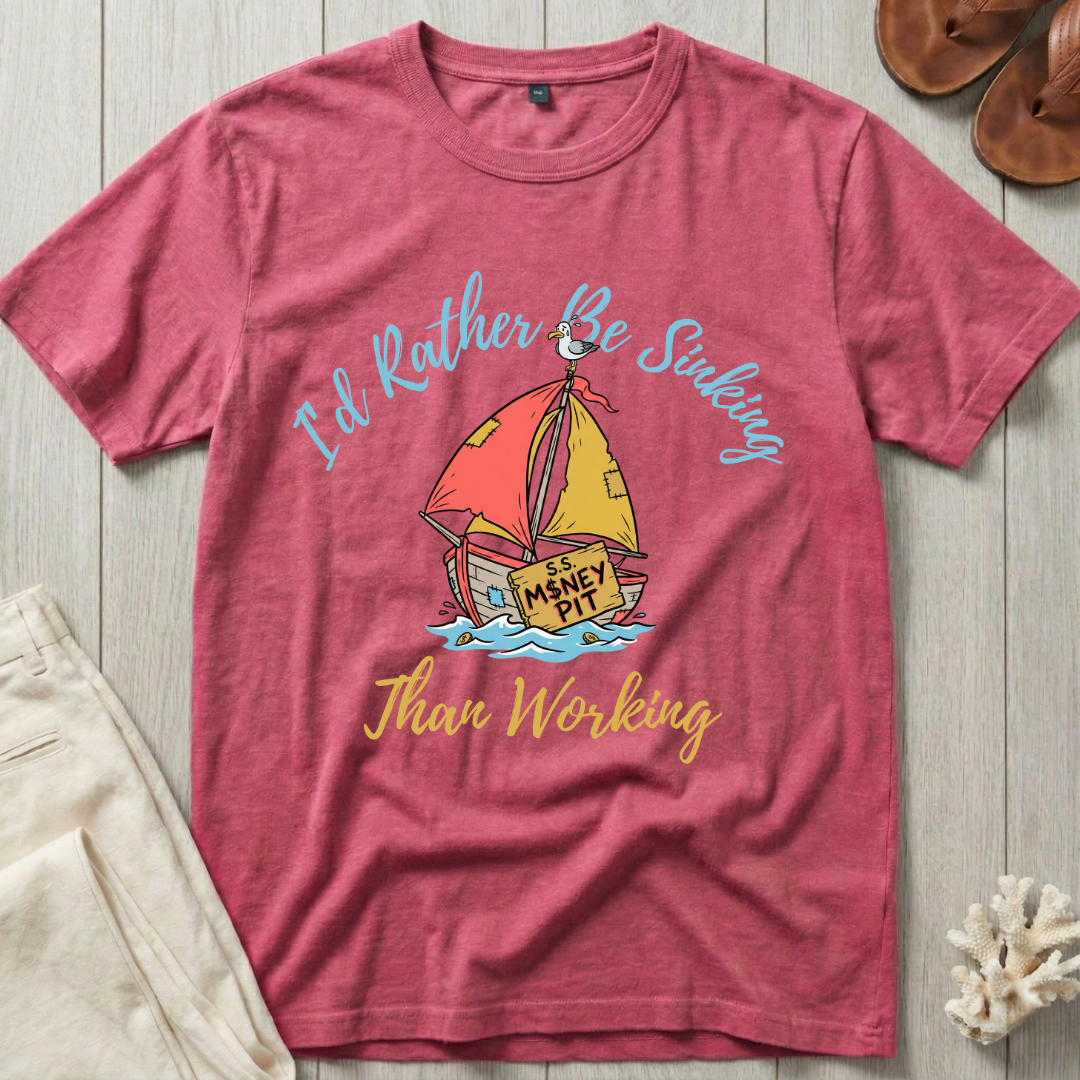I'd Rather Be Sinking T-Shirt