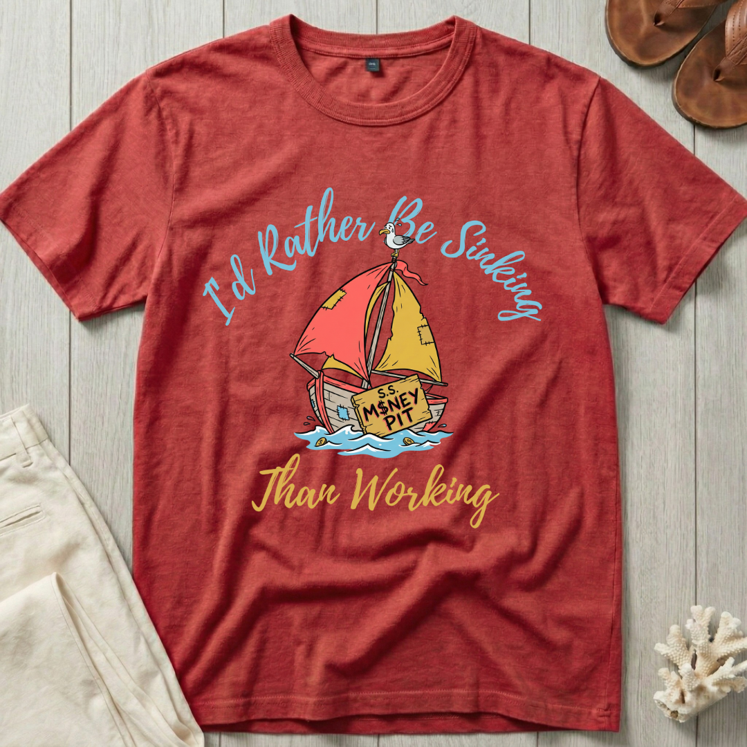 I'd Rather Be Sinking T-Shirt