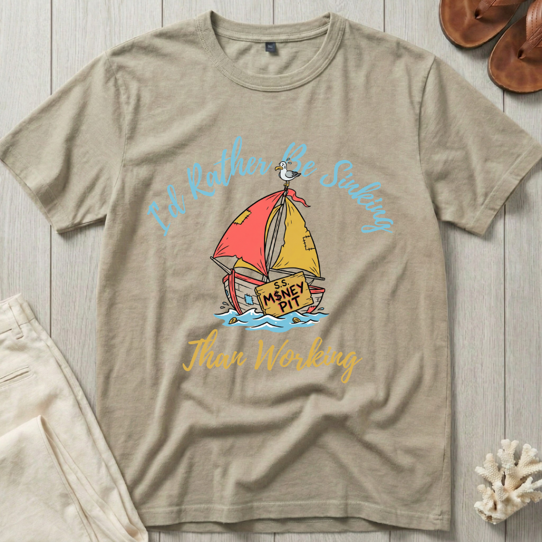 I'd Rather Be Sinking T-Shirt