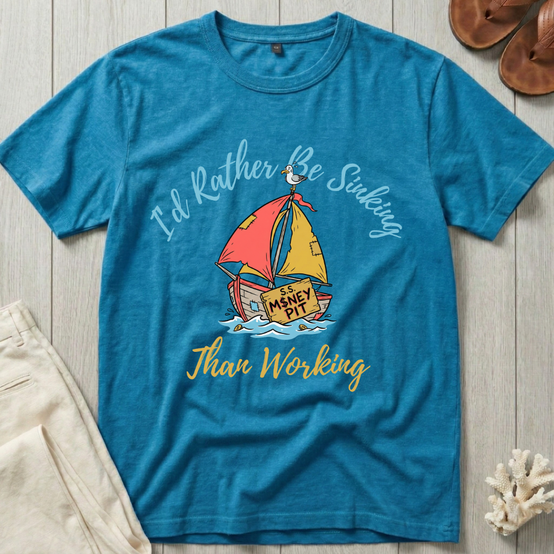 I'd Rather Be Sinking T-Shirt