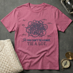 If You Can't Tie A Knot - Technical Drawing T-Shirt