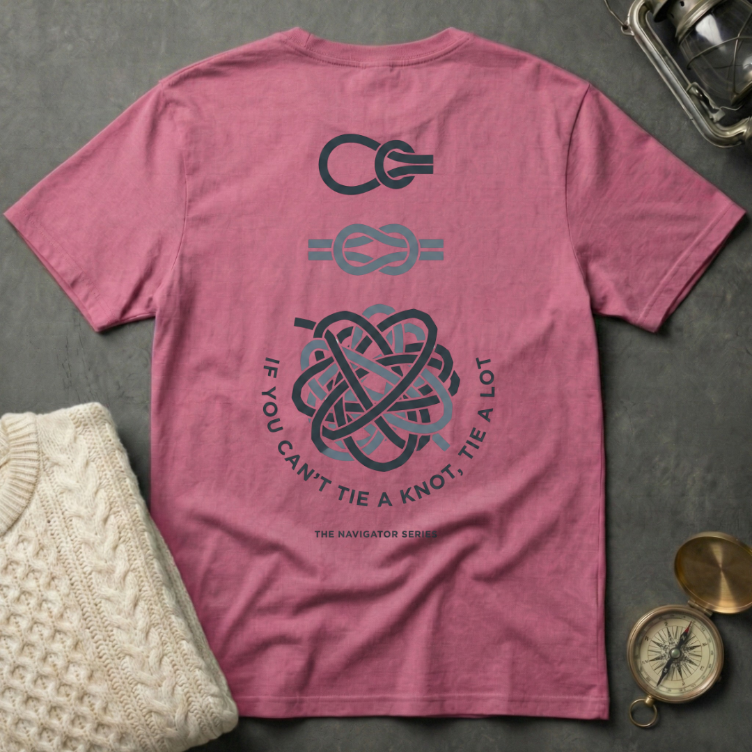 If You Can't Tie A Knot - Navigator Series T-Shirt