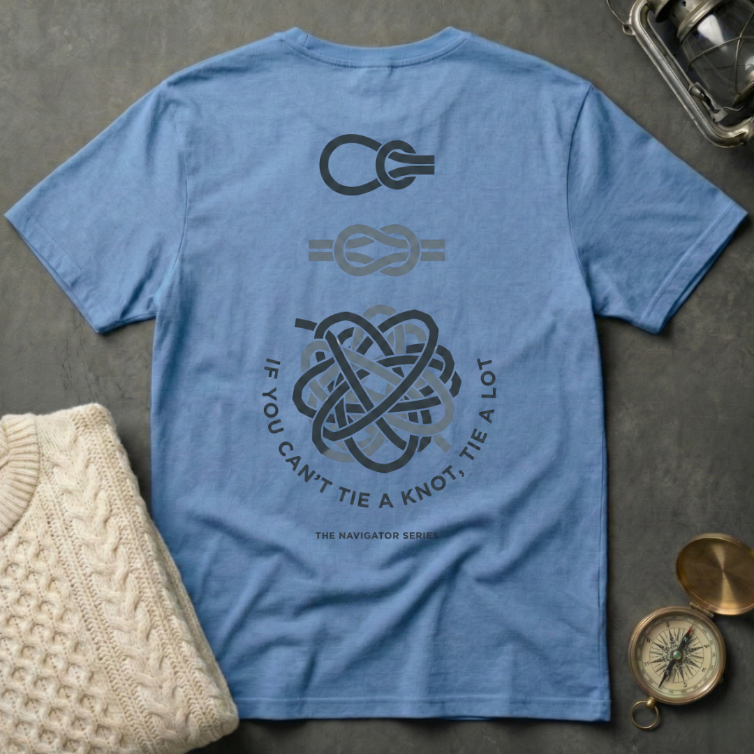 If You Can't Tie A Knot - Navigator Series T-Shirt