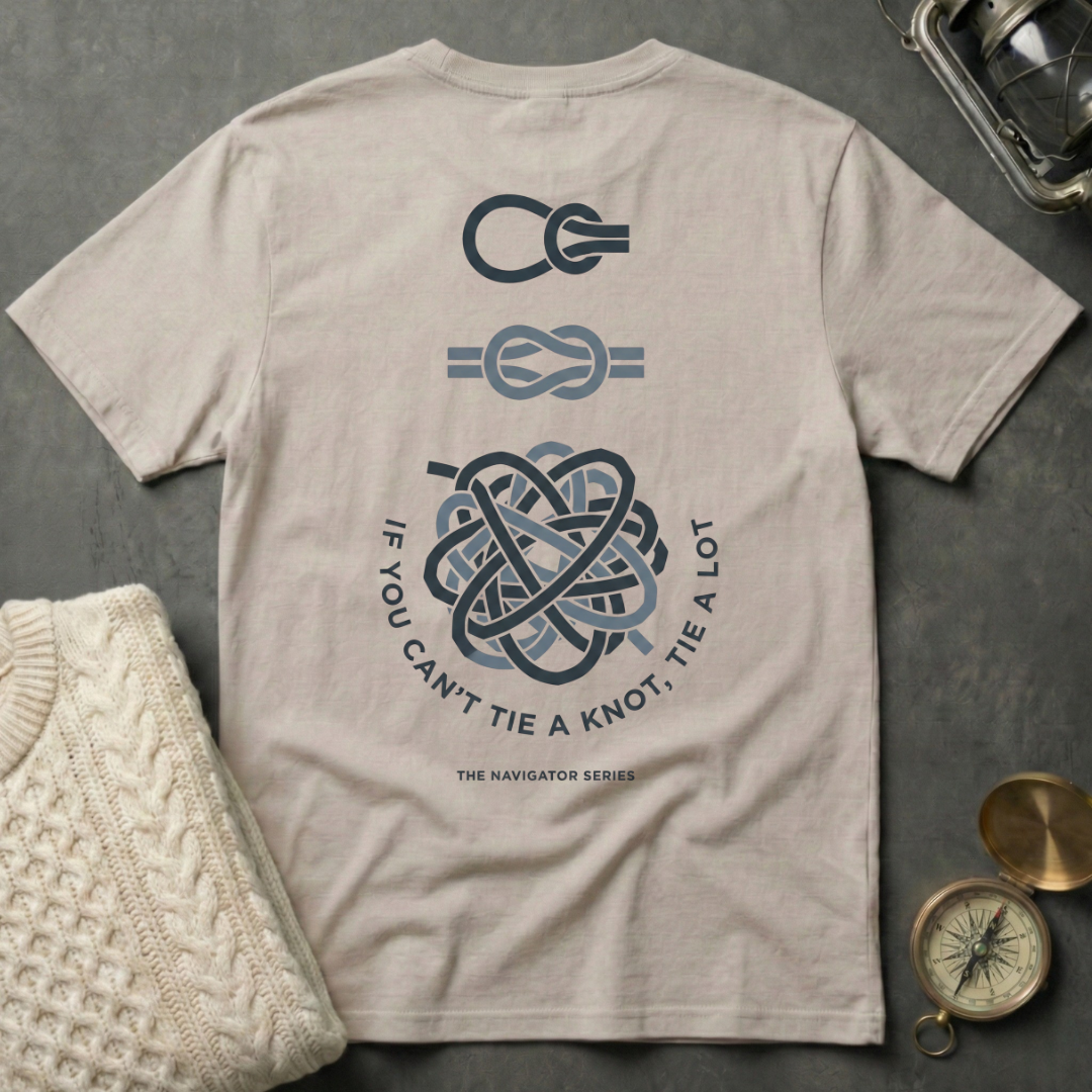 If You Can't Tie A Knot - Navigator Series T-Shirt