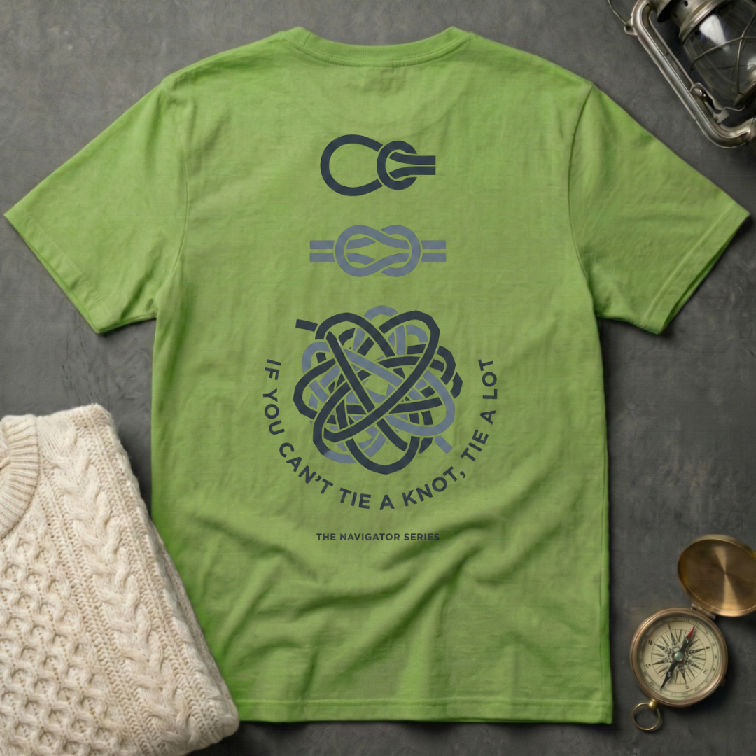 If You Can't Tie A Knot - Navigator Series T-Shirt