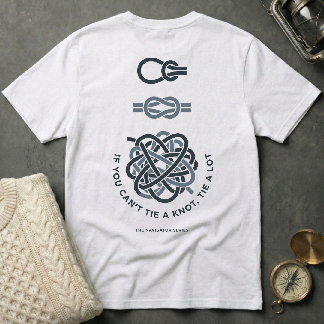 If You Can't Tie A Knot - Navigator Series T-Shirt