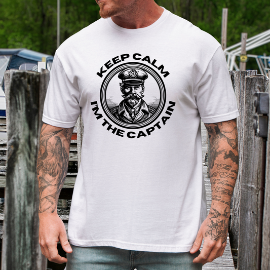 Keep Calm I'm The Captain T-Shirt