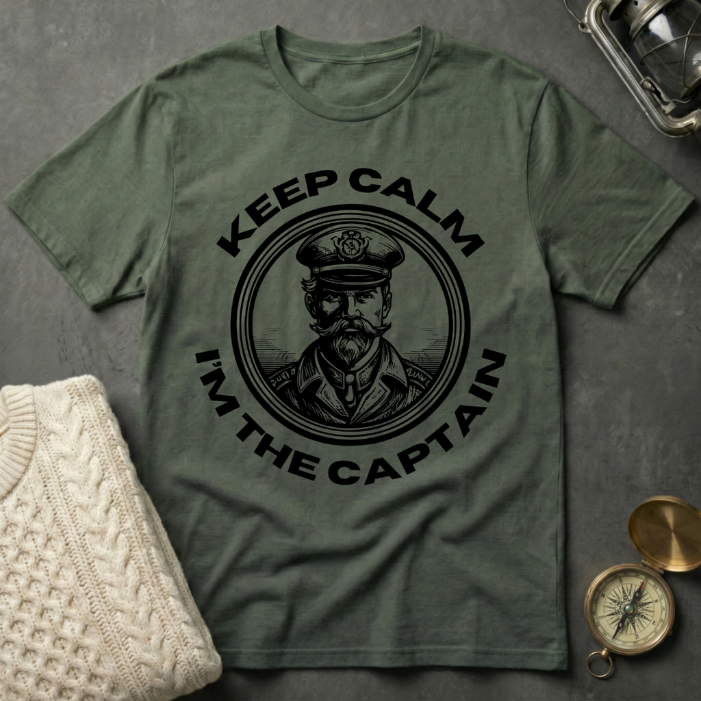 Keep Calm · I'm the Captain T-Shirt
