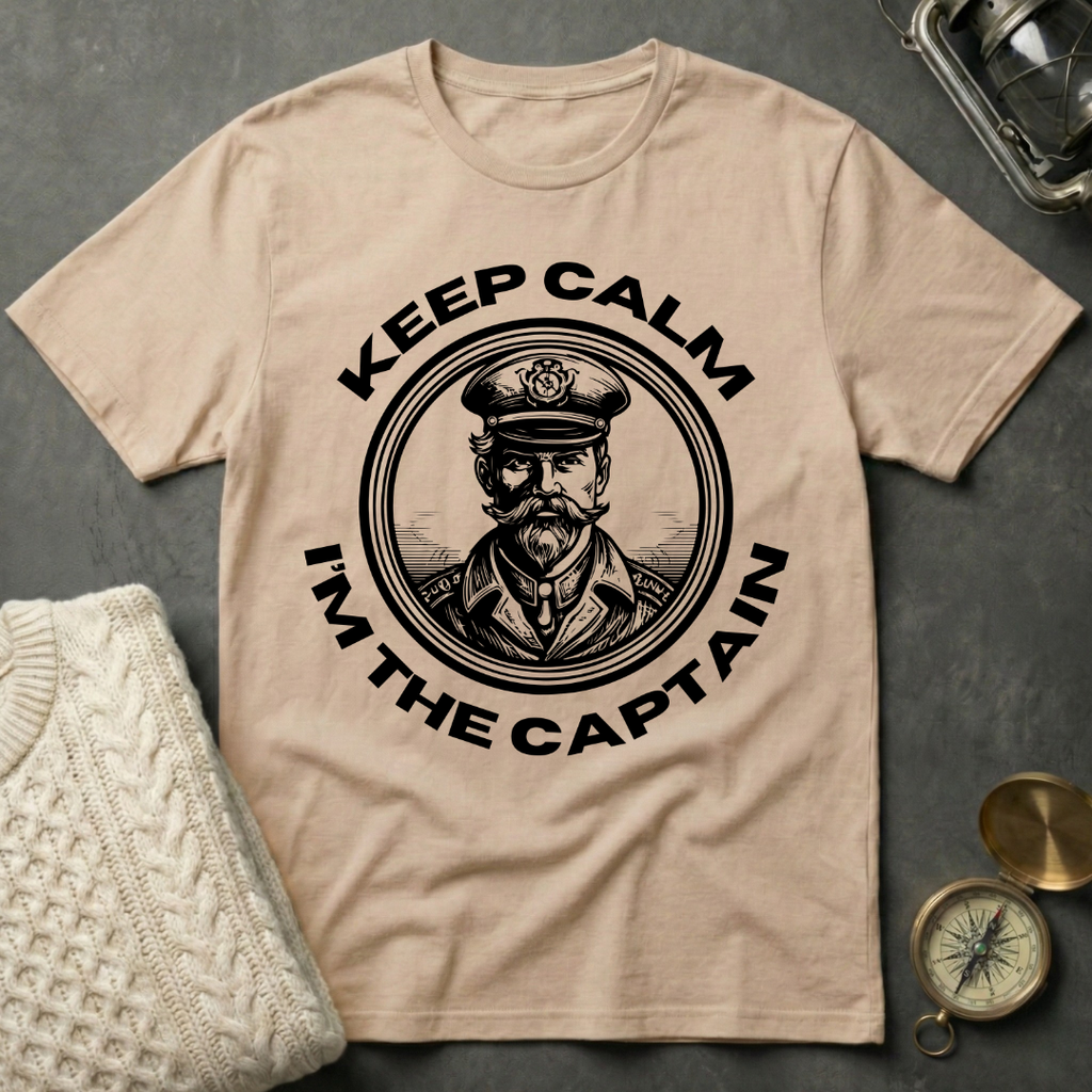 Keep Calm · I'm the Captain T-Shirt