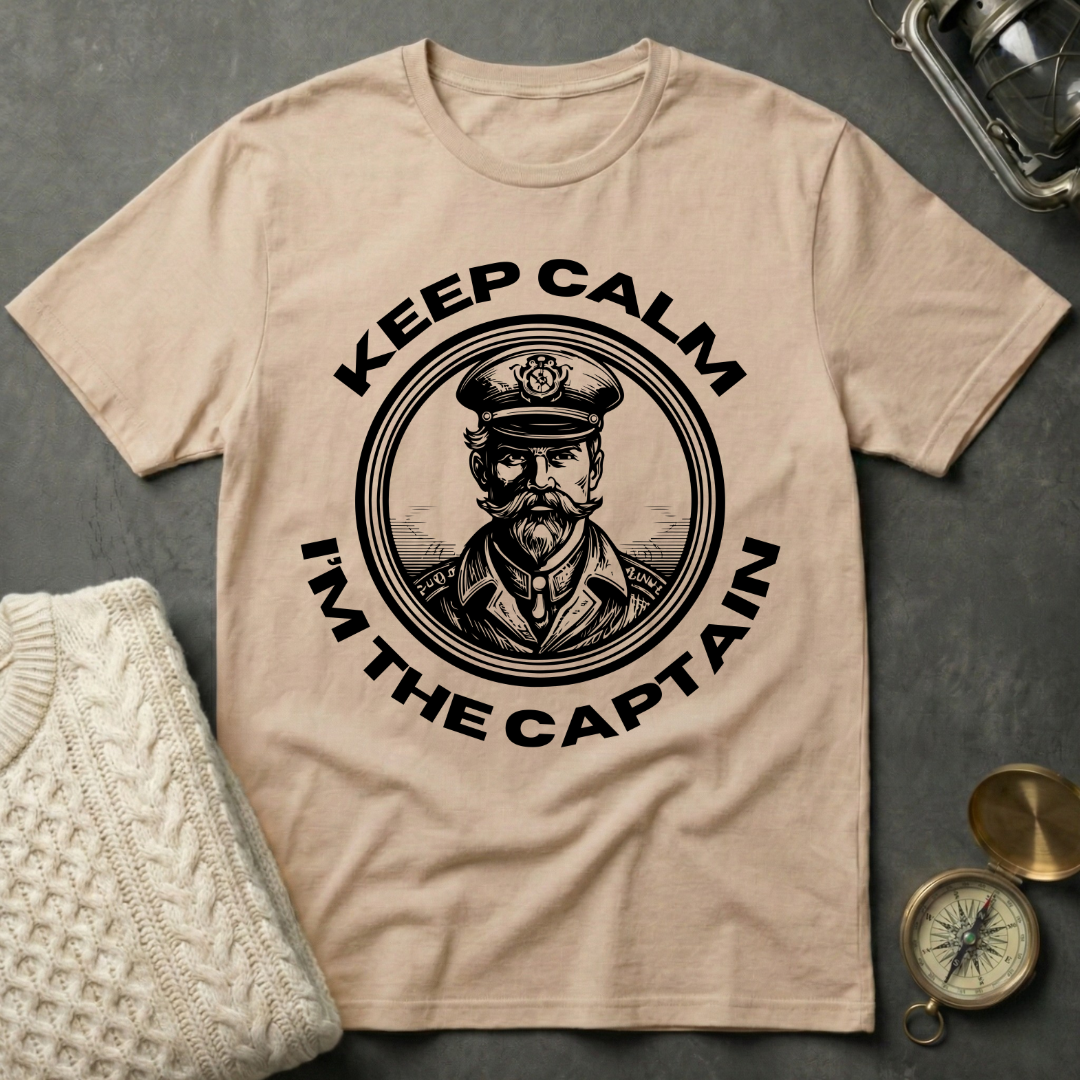 Keep Calm · I'm the Captain T-Shirt