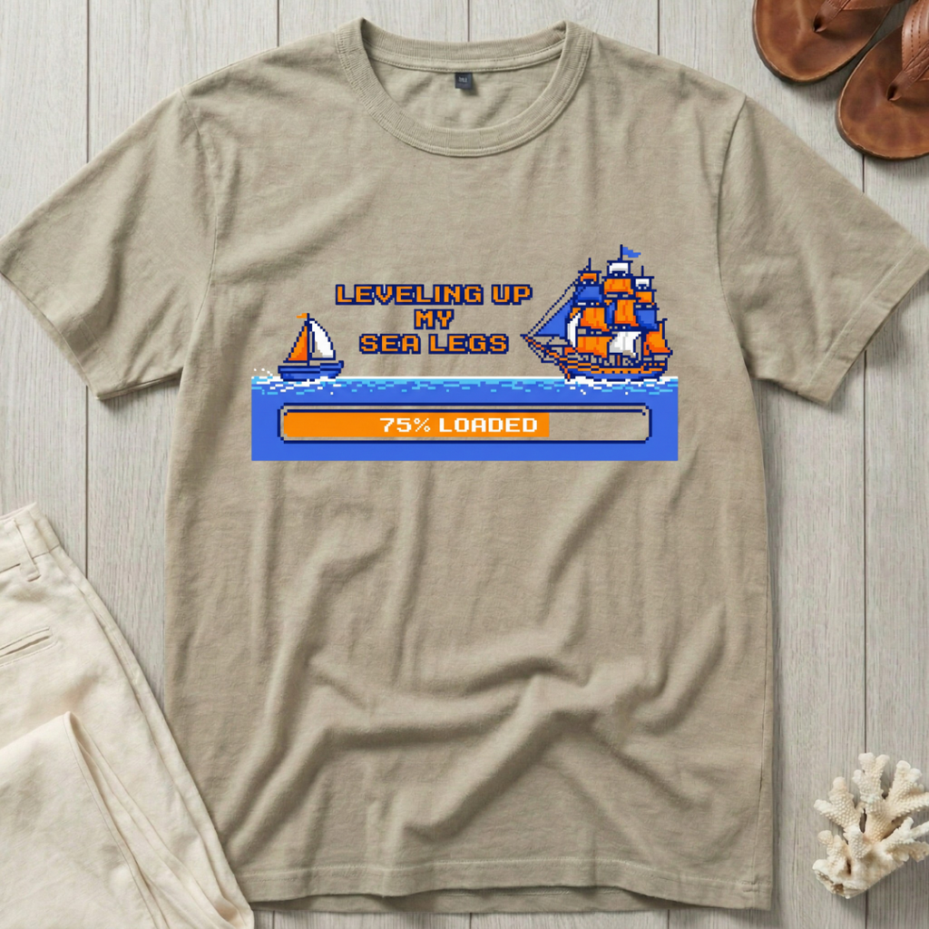 Leveling Up My Sea Legs T-Shirt