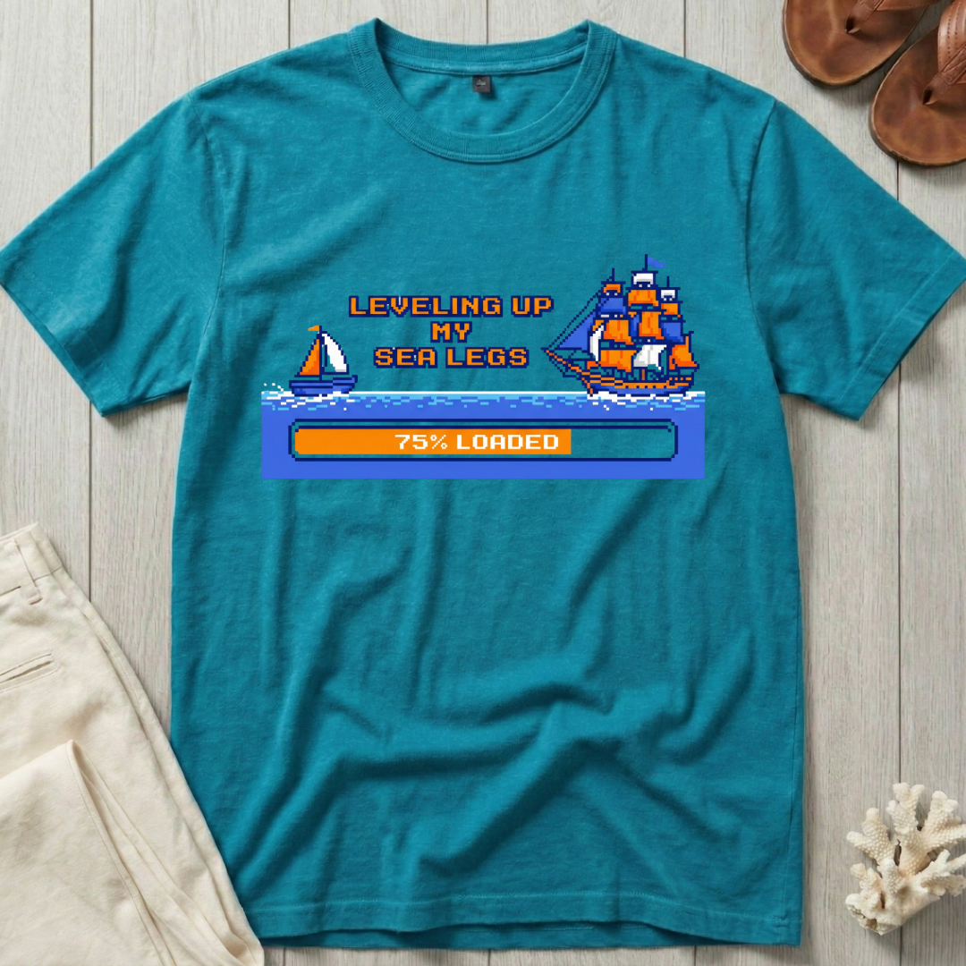 Leveling Up My Sea Legs T-Shirt