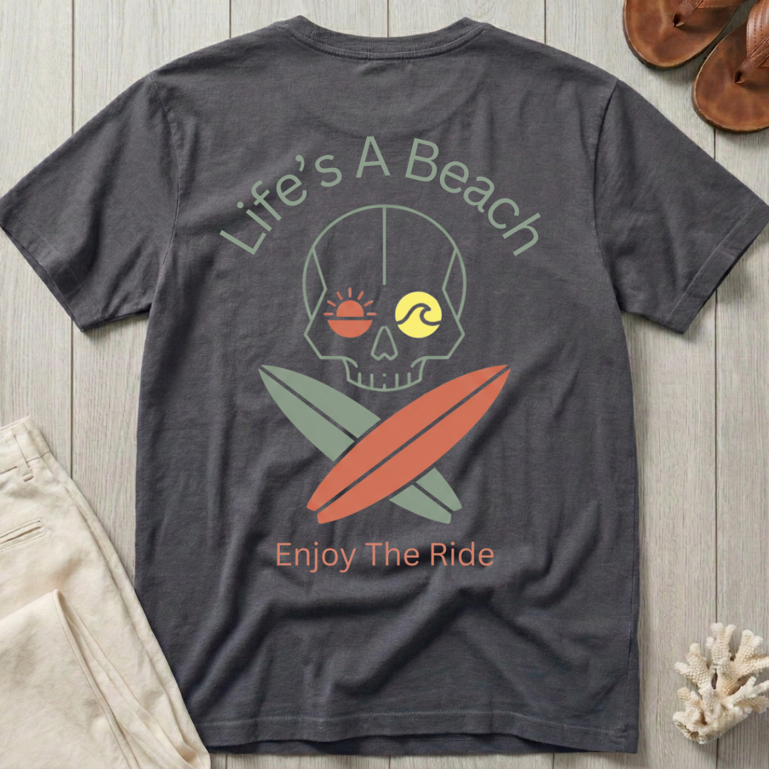 Life's A Beach · Enjoy the Ride - Icon T-Shirt