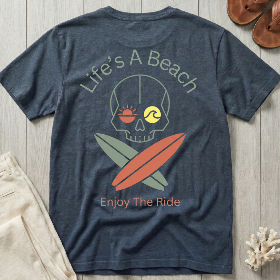 Life's A Beach · Enjoy the Ride - Icon T-Shirt