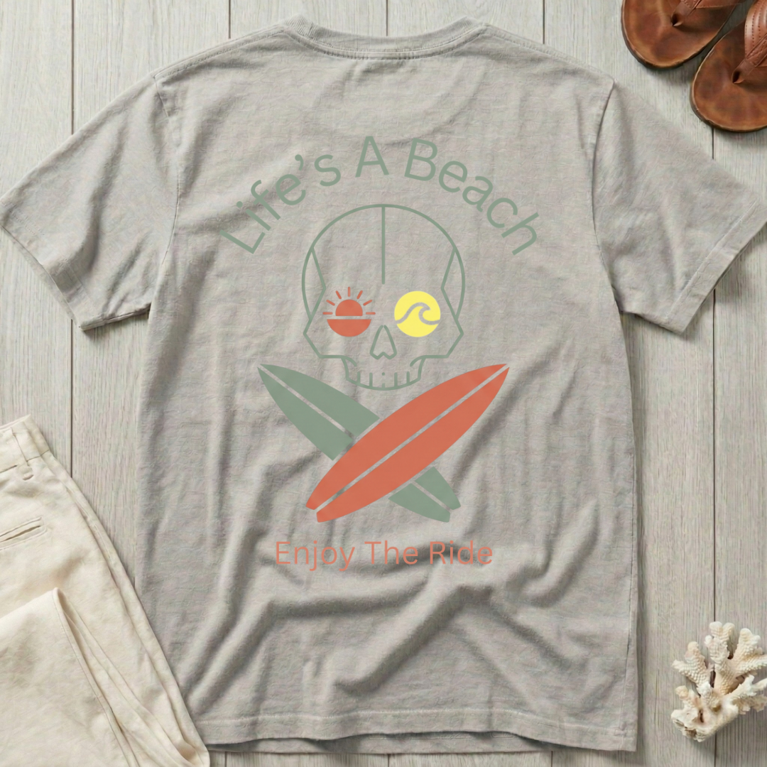 Life's A Beach · Enjoy the Ride - Icon T-Shirt