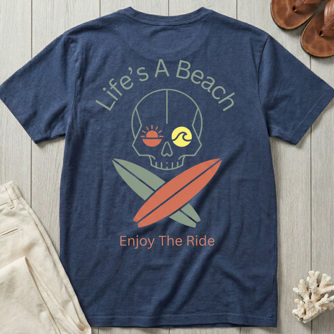 Life's A Beach · Enjoy the Ride - Icon T-Shirt