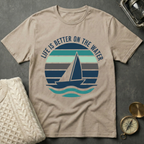 Life is Better on the Water - Retro-gradient T-Shirt