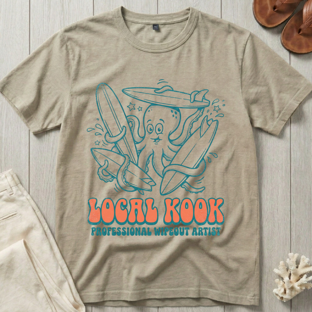Local Kook · Professional Wipeout Artist T-Shirt