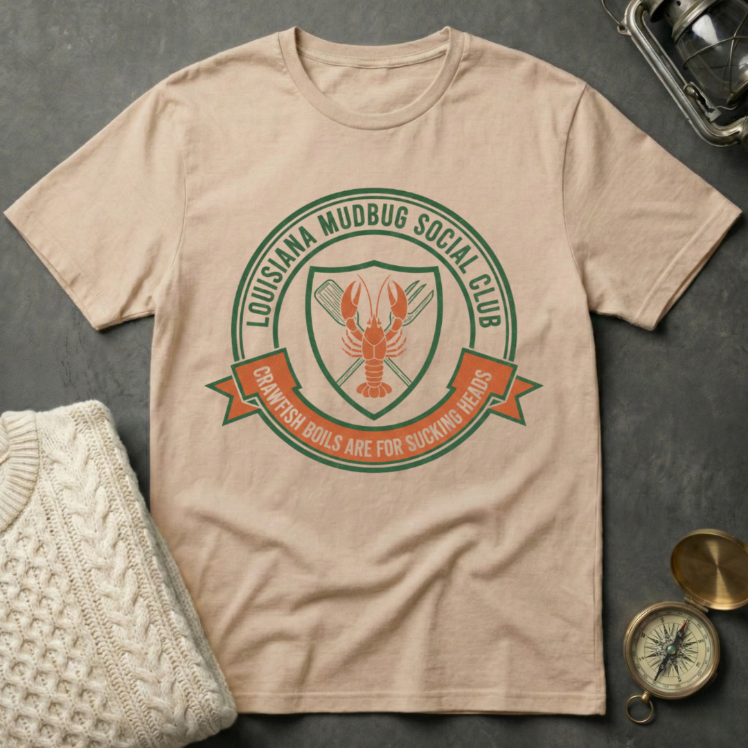 Louisiana Mudbug Social Club T-Shirt