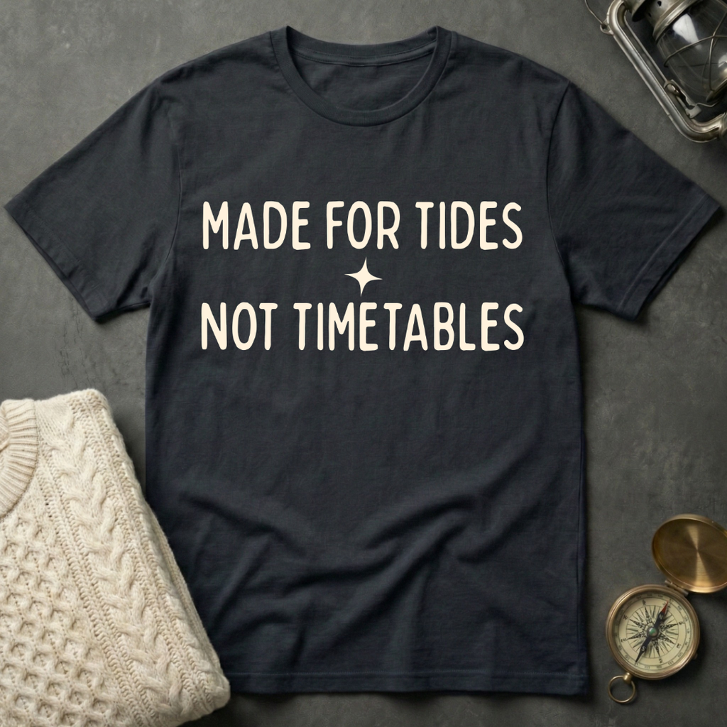 Made for Tides · Not Timetables T-Shirt