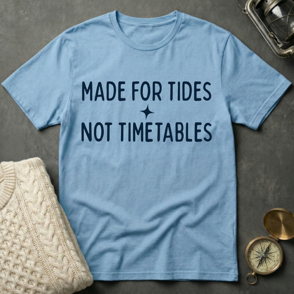 Made for Tides · Not Timetables T-Shirt