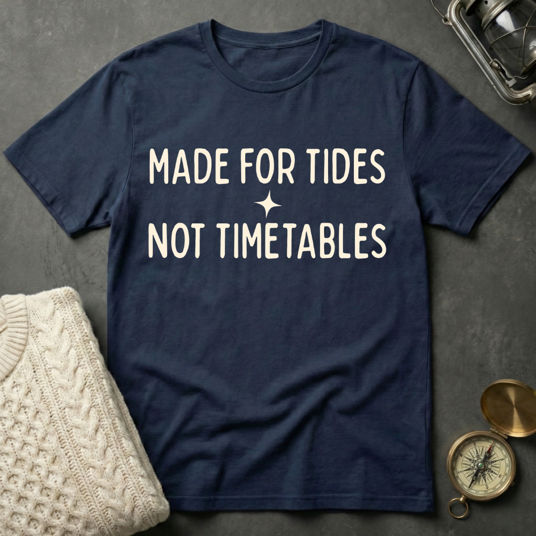 Made for Tides · Not Timetables T-Shirt