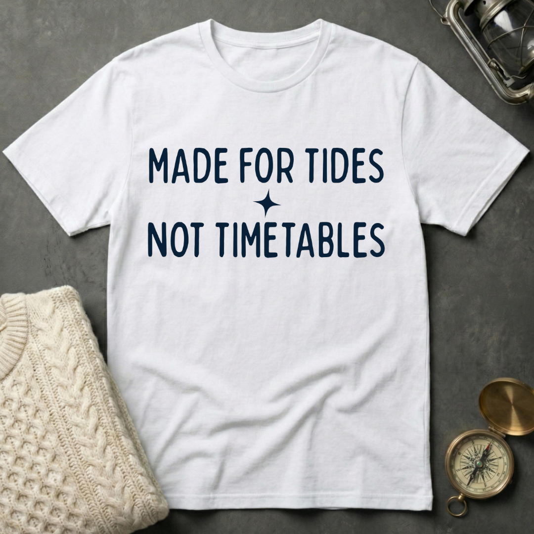 Made for Tides · Not Timetables T-Shirt