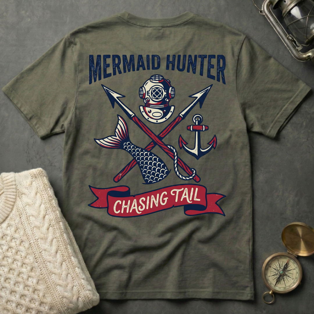 Mermaid Hunter · Chasing Tail T-Shirt