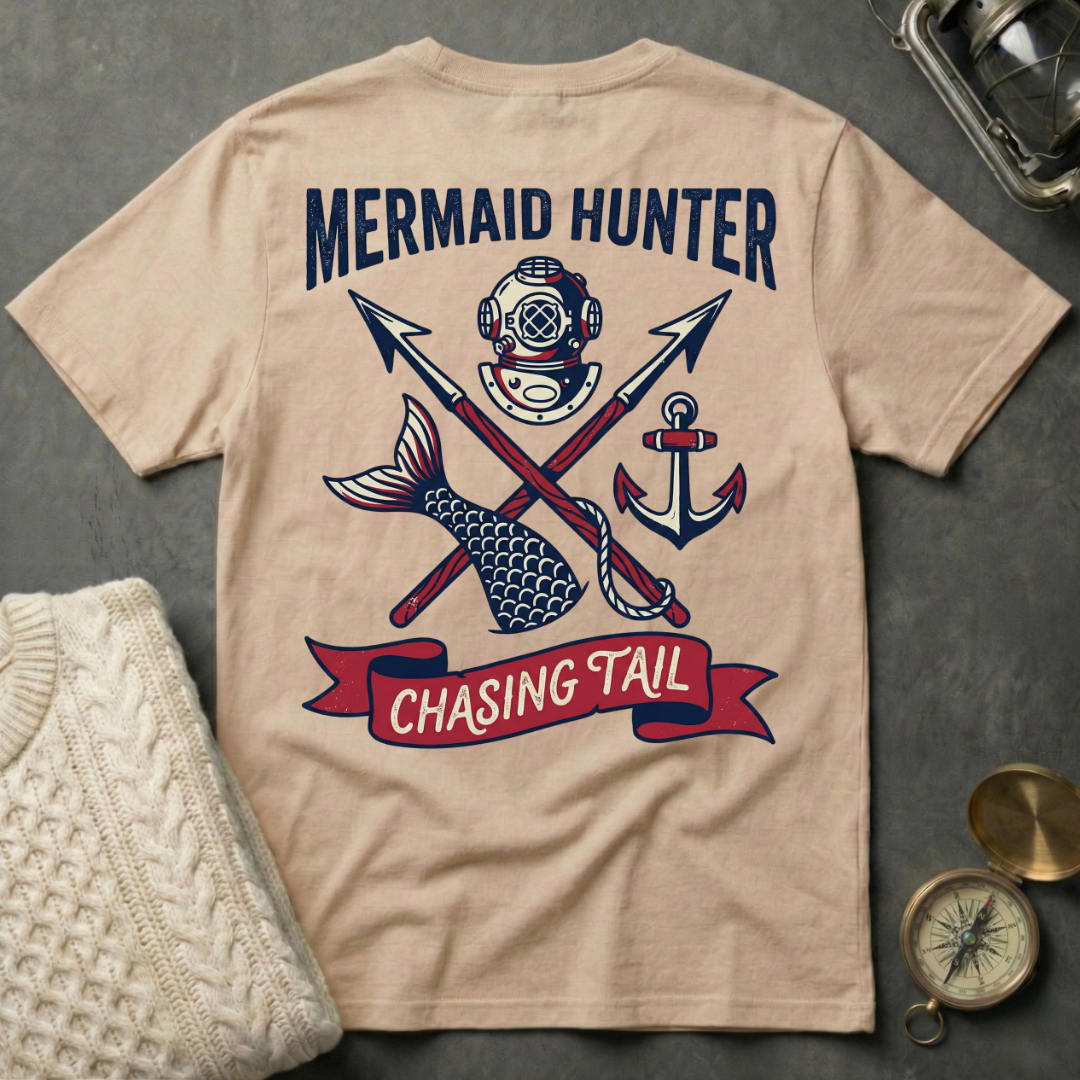 Mermaid Hunter · Chasing Tail T-Shirt