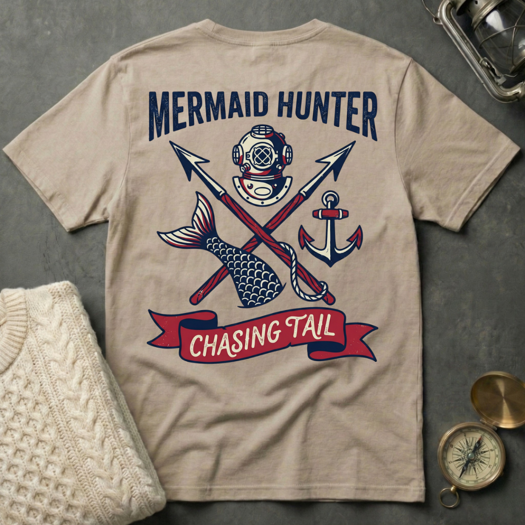 Mermaid Hunter · Chasing Tail T-Shirt