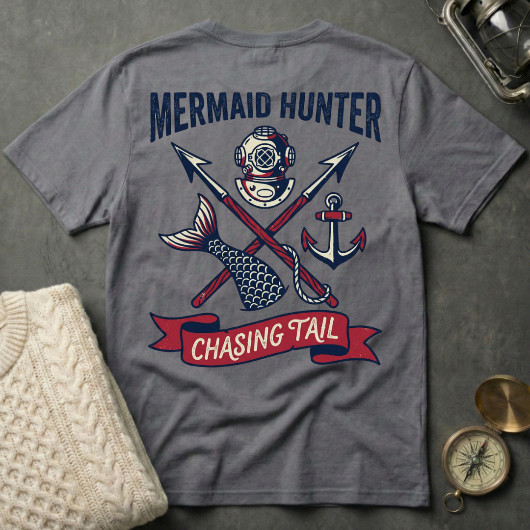 Mermaid Hunter · Chasing Tail T-Shirt