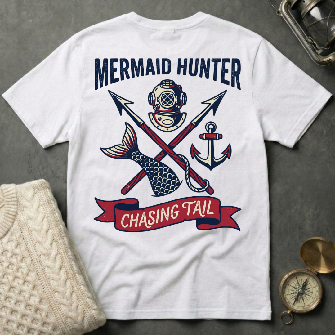 Mermaid Hunter · Chasing Tail T-Shirt