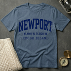 Newport, RI Coordinates T-Shirt