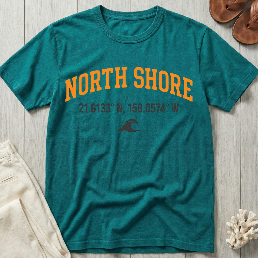 North Shore Coordinates T-Shirt