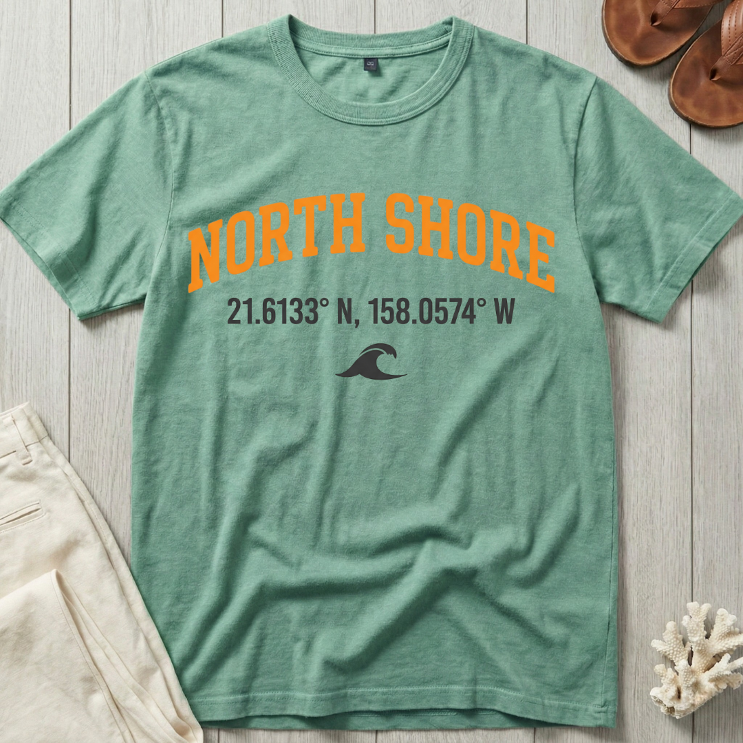 North Shore Coordinates T-Shirt