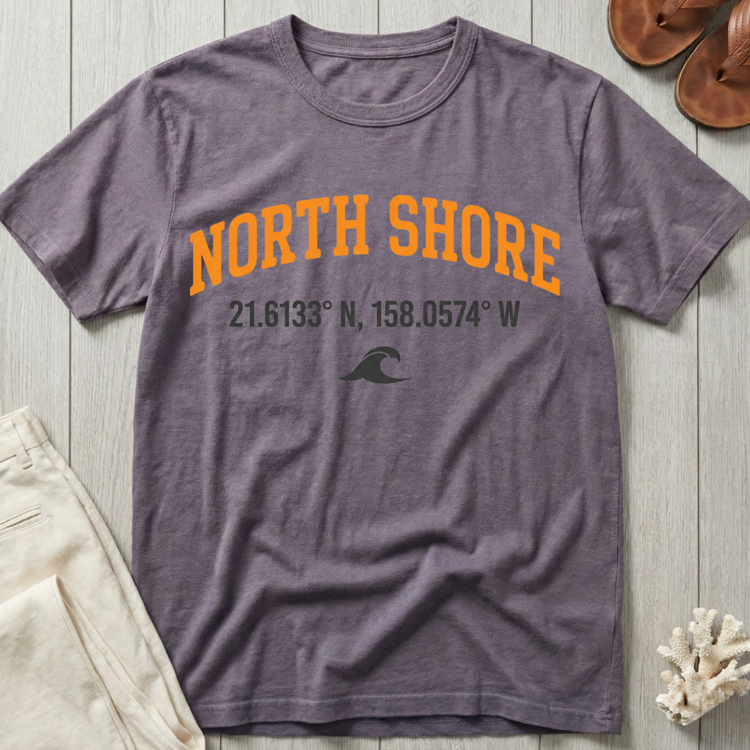 North Shore Coordinates T-Shirt