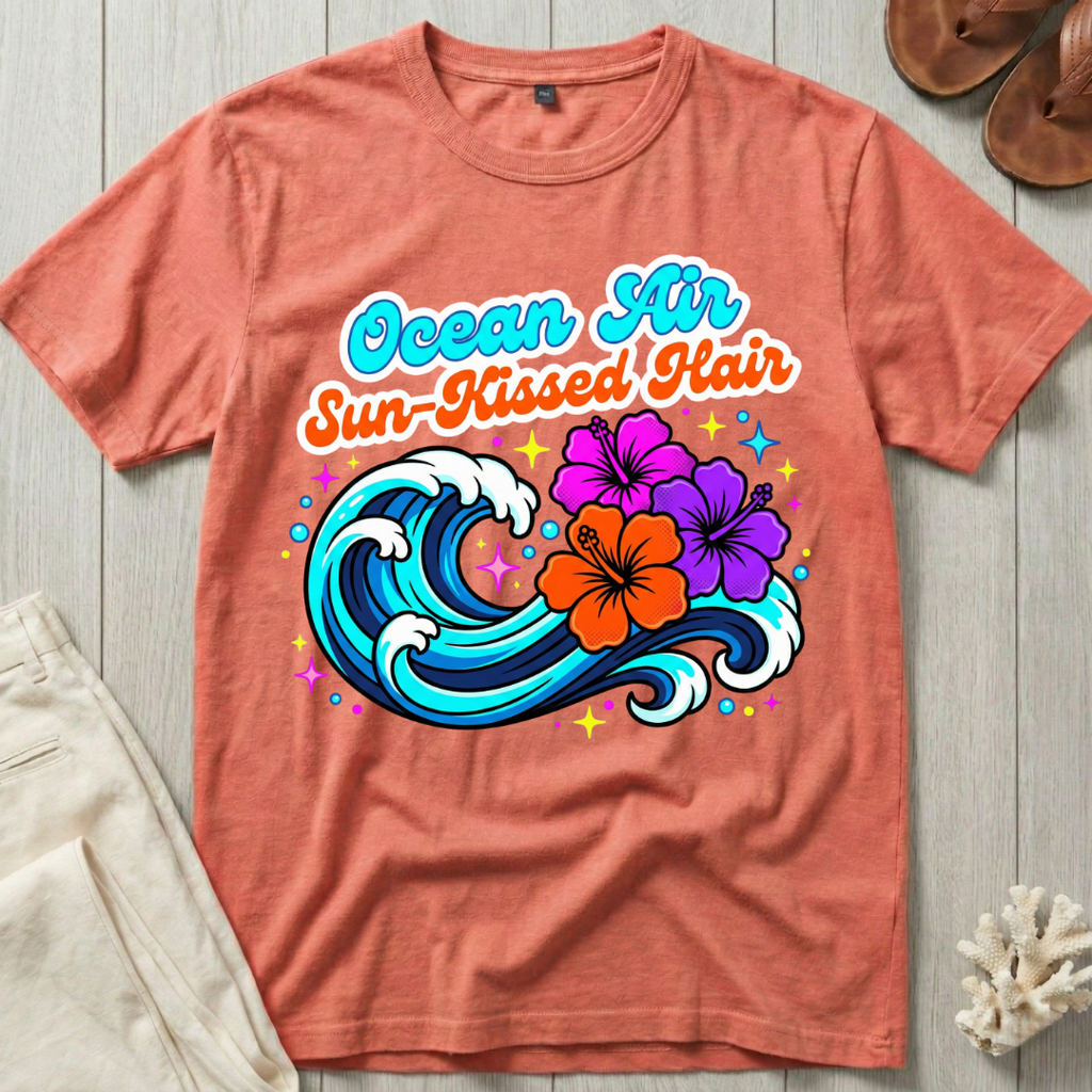 Ocean Air · Sun-Kissed Hair T-Shirt