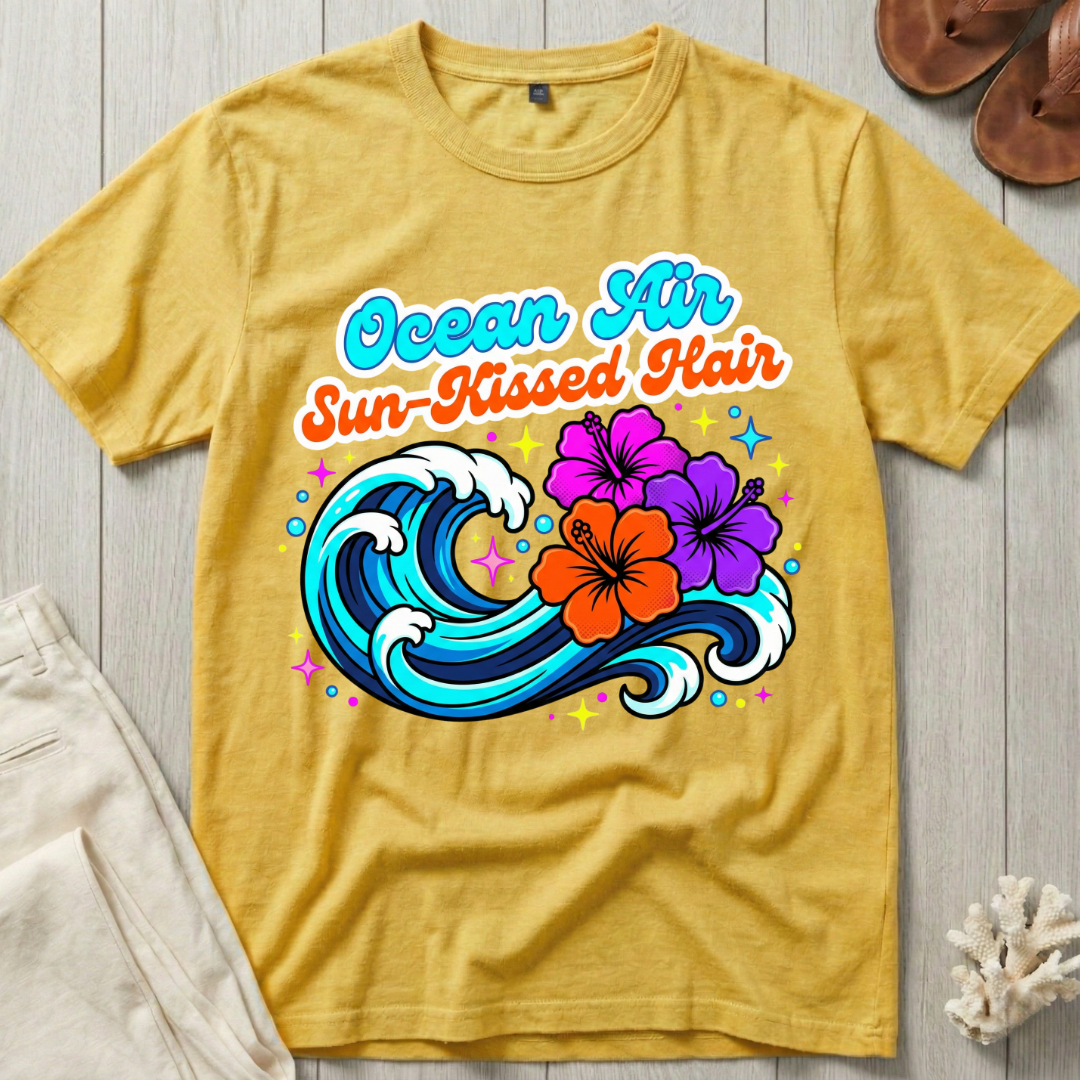 Ocean Air · Sun-Kissed Hair T-Shirt